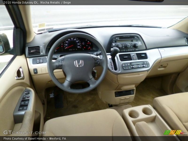 Mocha Metallic / Beige 2010 Honda Odyssey EX