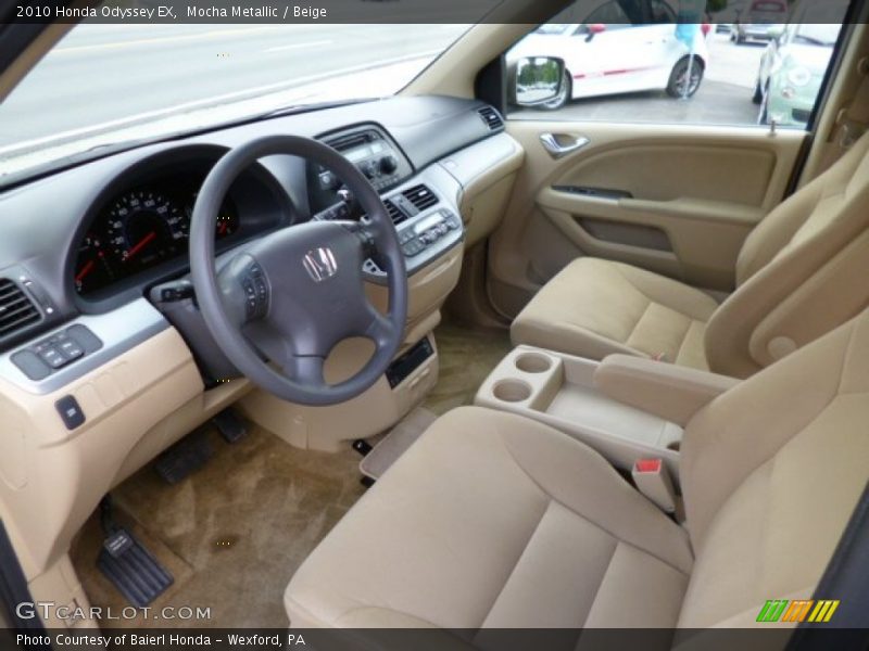 Mocha Metallic / Beige 2010 Honda Odyssey EX