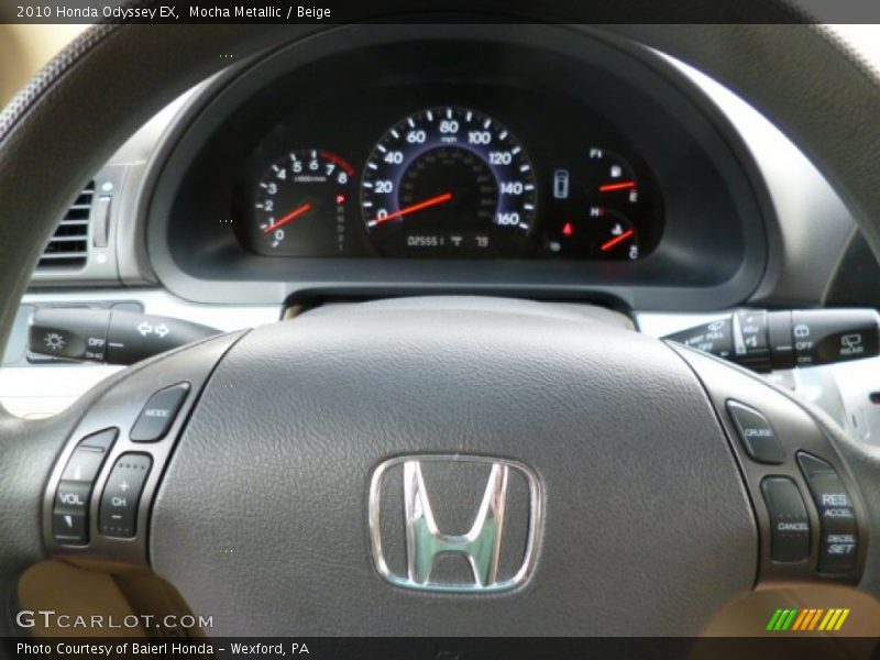 Mocha Metallic / Beige 2010 Honda Odyssey EX