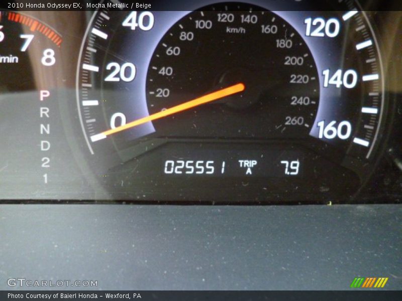 Mocha Metallic / Beige 2010 Honda Odyssey EX