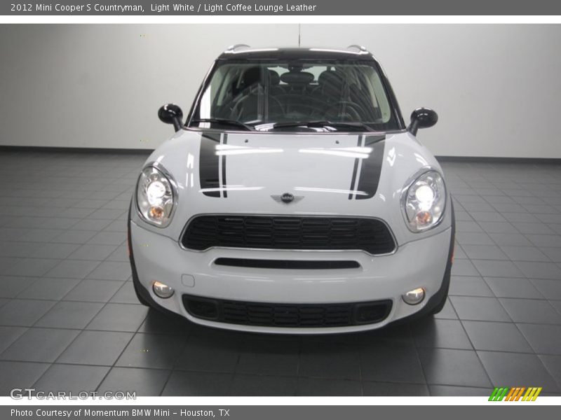 Light White / Light Coffee Lounge Leather 2012 Mini Cooper S Countryman