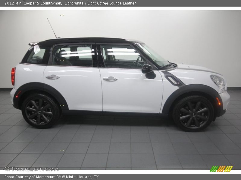 Light White / Light Coffee Lounge Leather 2012 Mini Cooper S Countryman