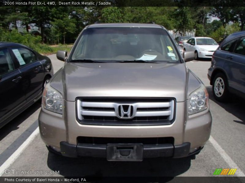 Desert Rock Metallic / Saddle 2006 Honda Pilot EX-L 4WD