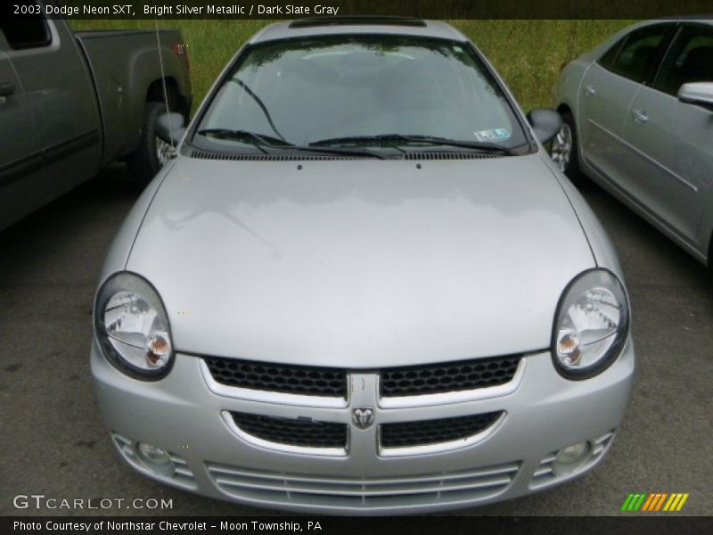 Bright Silver Metallic / Dark Slate Gray 2003 Dodge Neon SXT