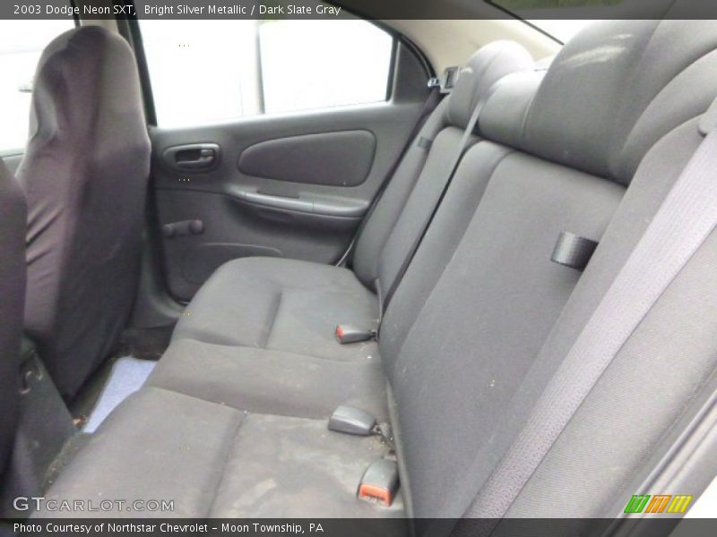 Rear Seat of 2003 Neon SXT