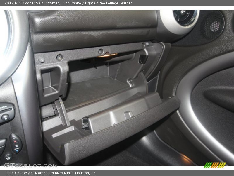 Light White / Light Coffee Lounge Leather 2012 Mini Cooper S Countryman