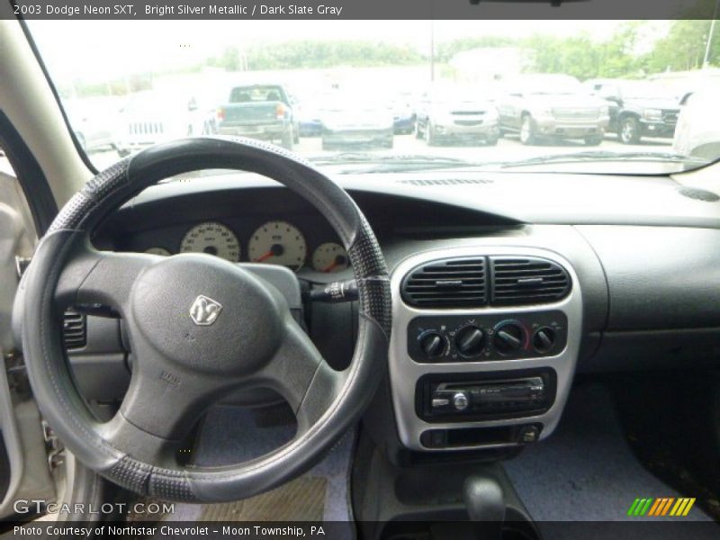 Bright Silver Metallic / Dark Slate Gray 2003 Dodge Neon SXT