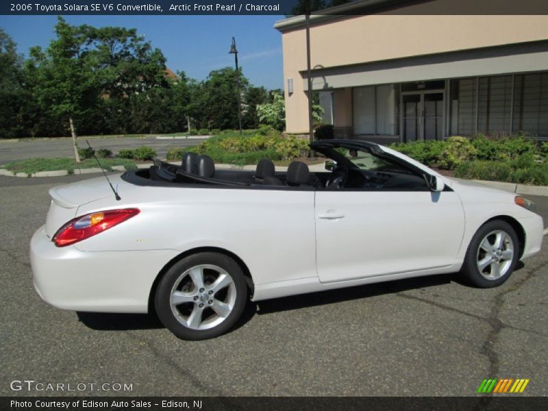 Arctic Frost Pearl / Charcoal 2006 Toyota Solara SE V6 Convertible