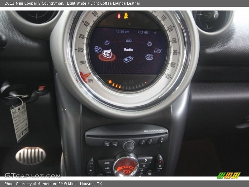 Light White / Light Coffee Lounge Leather 2012 Mini Cooper S Countryman