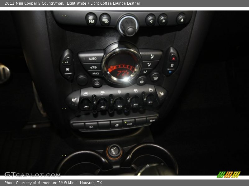 Light White / Light Coffee Lounge Leather 2012 Mini Cooper S Countryman