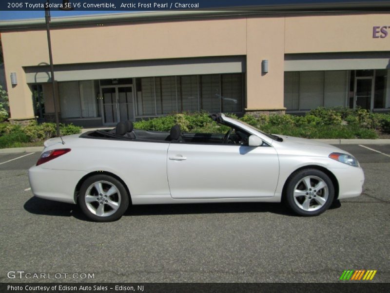 Arctic Frost Pearl / Charcoal 2006 Toyota Solara SE V6 Convertible