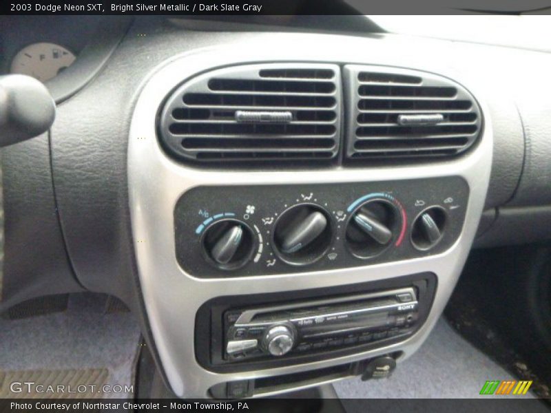 Controls of 2003 Neon SXT