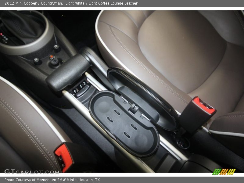 Light White / Light Coffee Lounge Leather 2012 Mini Cooper S Countryman