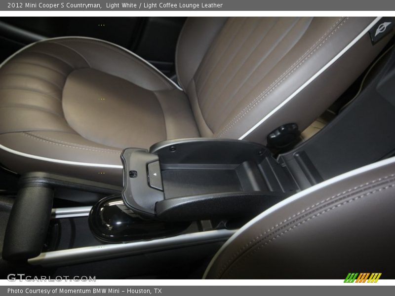 Light White / Light Coffee Lounge Leather 2012 Mini Cooper S Countryman