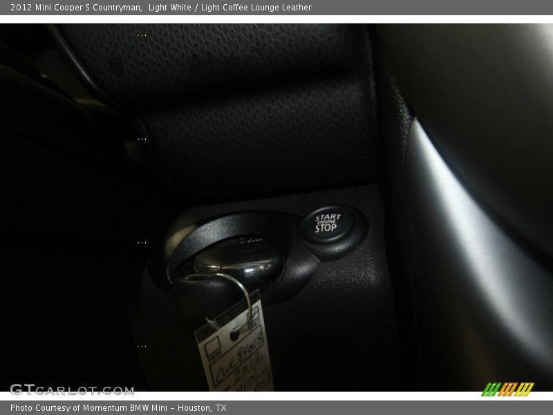Light White / Light Coffee Lounge Leather 2012 Mini Cooper S Countryman