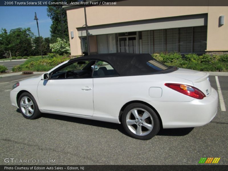Arctic Frost Pearl / Charcoal 2006 Toyota Solara SE V6 Convertible