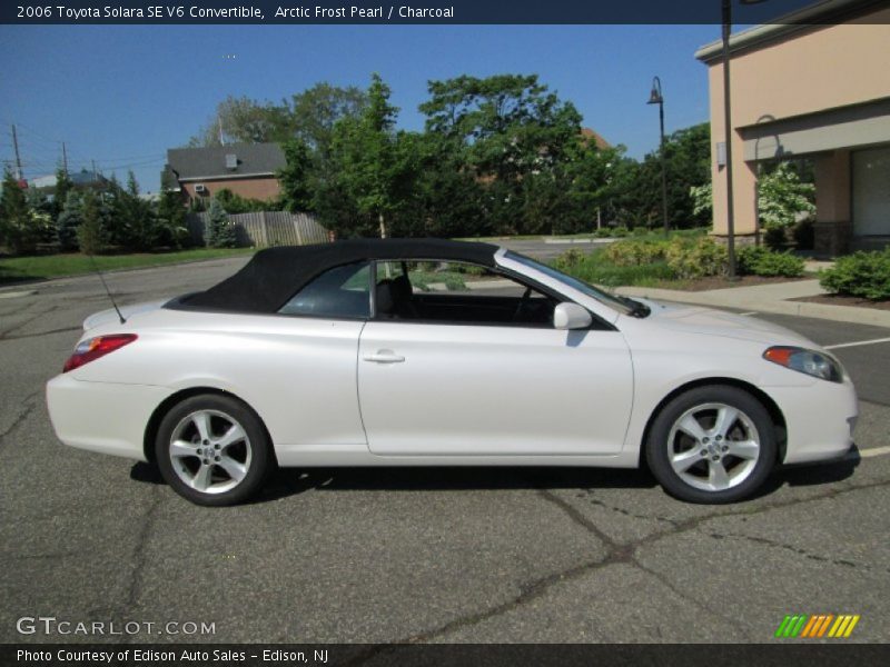 Arctic Frost Pearl / Charcoal 2006 Toyota Solara SE V6 Convertible