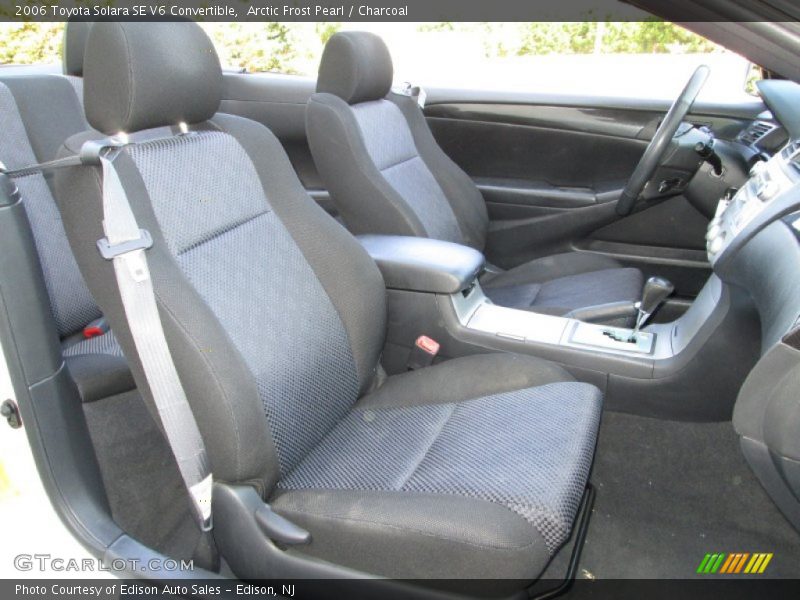 Front Seat of 2006 Solara SE V6 Convertible