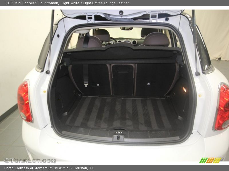 Light White / Light Coffee Lounge Leather 2012 Mini Cooper S Countryman