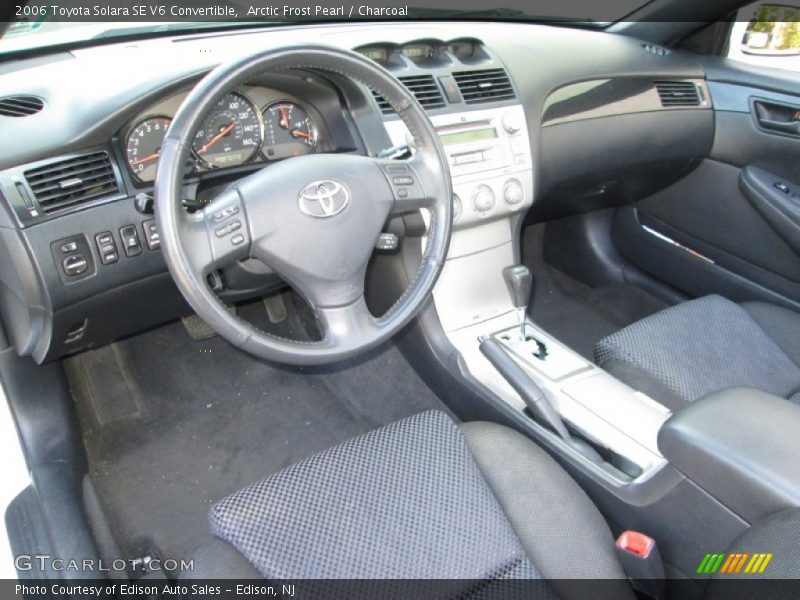 Charcoal Interior - 2006 Solara SE V6 Convertible 