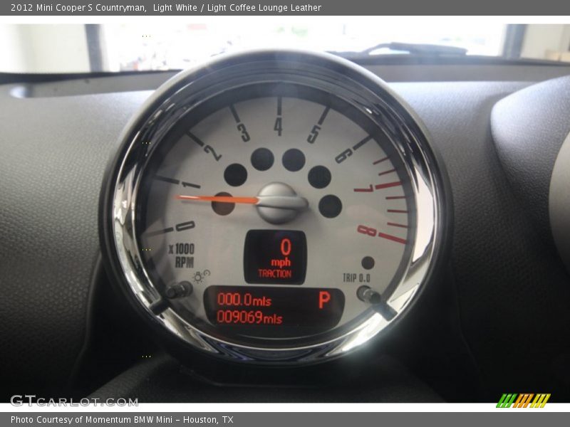 Light White / Light Coffee Lounge Leather 2012 Mini Cooper S Countryman