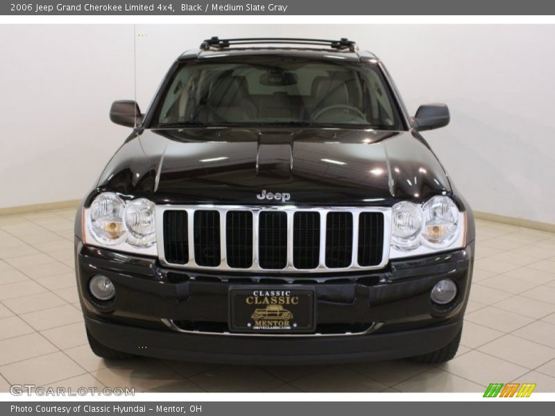 Black / Medium Slate Gray 2006 Jeep Grand Cherokee Limited 4x4