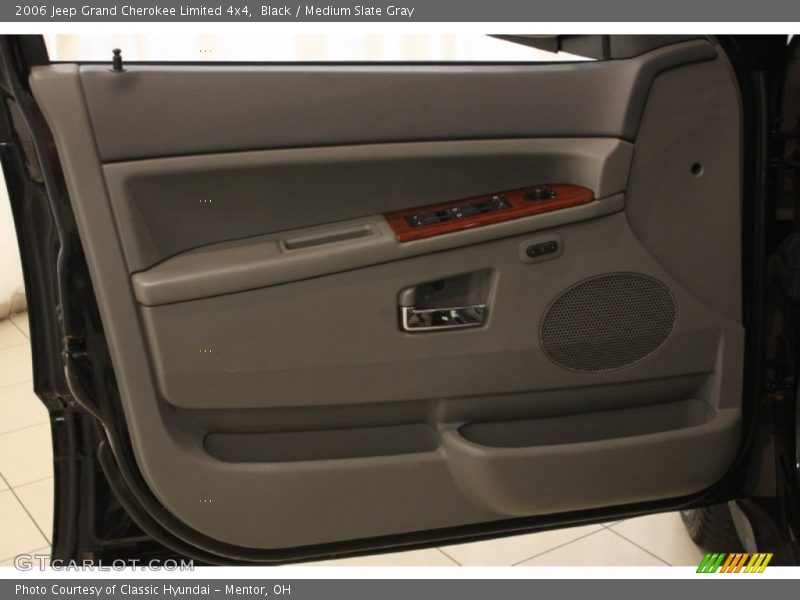 Black / Medium Slate Gray 2006 Jeep Grand Cherokee Limited 4x4