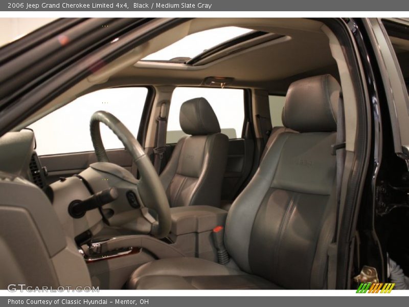 Black / Medium Slate Gray 2006 Jeep Grand Cherokee Limited 4x4