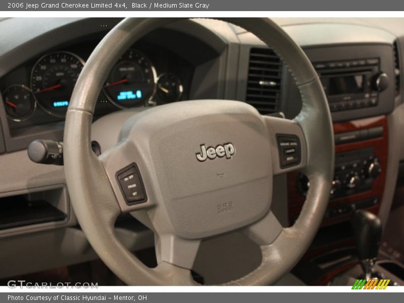 Black / Medium Slate Gray 2006 Jeep Grand Cherokee Limited 4x4