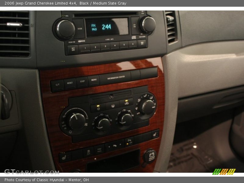 Black / Medium Slate Gray 2006 Jeep Grand Cherokee Limited 4x4
