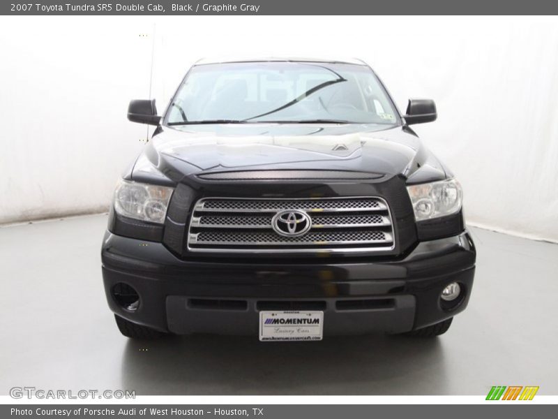 Black / Graphite Gray 2007 Toyota Tundra SR5 Double Cab