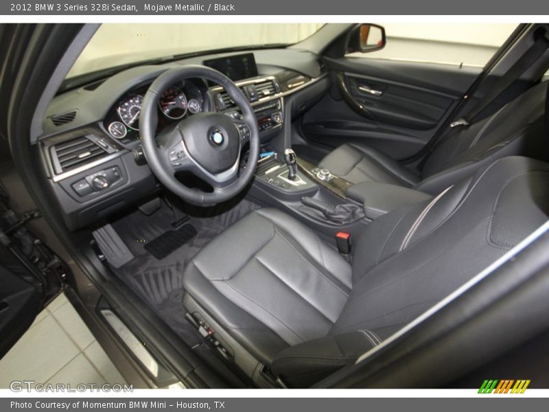 Mojave Metallic / Black 2012 BMW 3 Series 328i Sedan