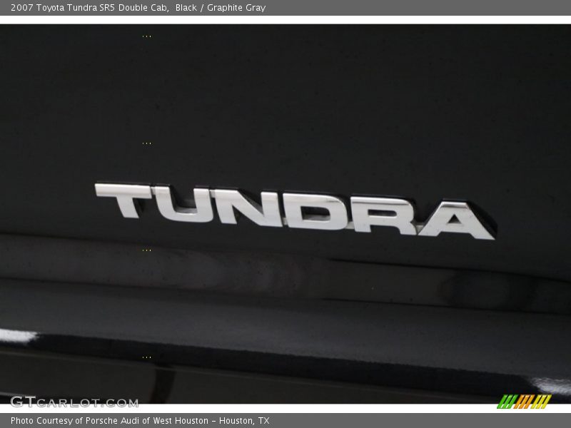 Black / Graphite Gray 2007 Toyota Tundra SR5 Double Cab