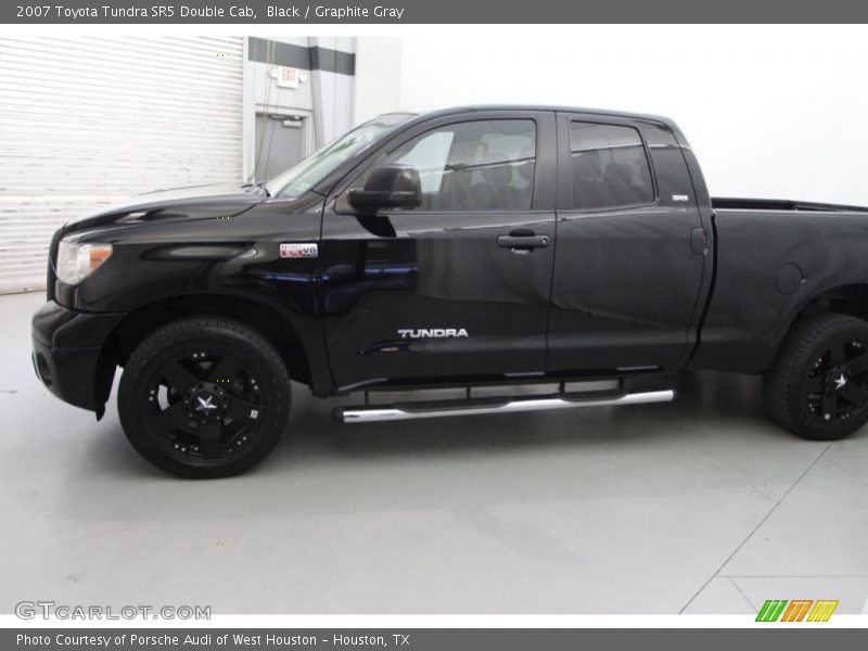 Black / Graphite Gray 2007 Toyota Tundra SR5 Double Cab