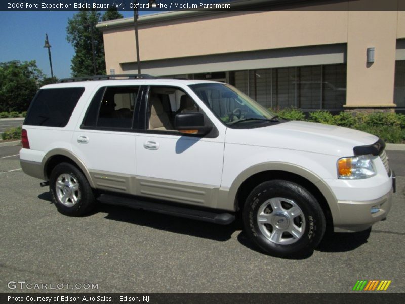 Oxford White / Medium Parchment 2006 Ford Expedition Eddie Bauer 4x4