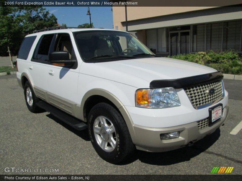 Oxford White / Medium Parchment 2006 Ford Expedition Eddie Bauer 4x4