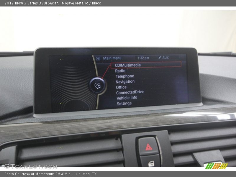 Mojave Metallic / Black 2012 BMW 3 Series 328i Sedan