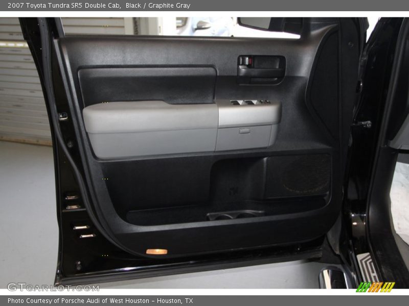 Black / Graphite Gray 2007 Toyota Tundra SR5 Double Cab