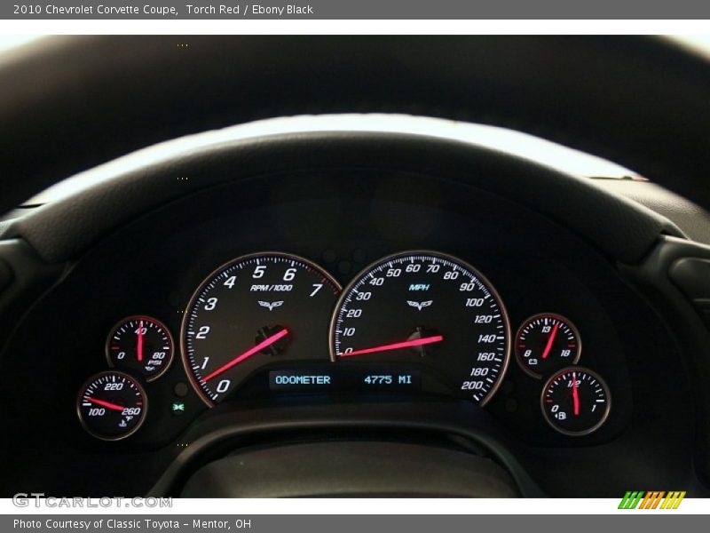  2010 Corvette Coupe Coupe Gauges
