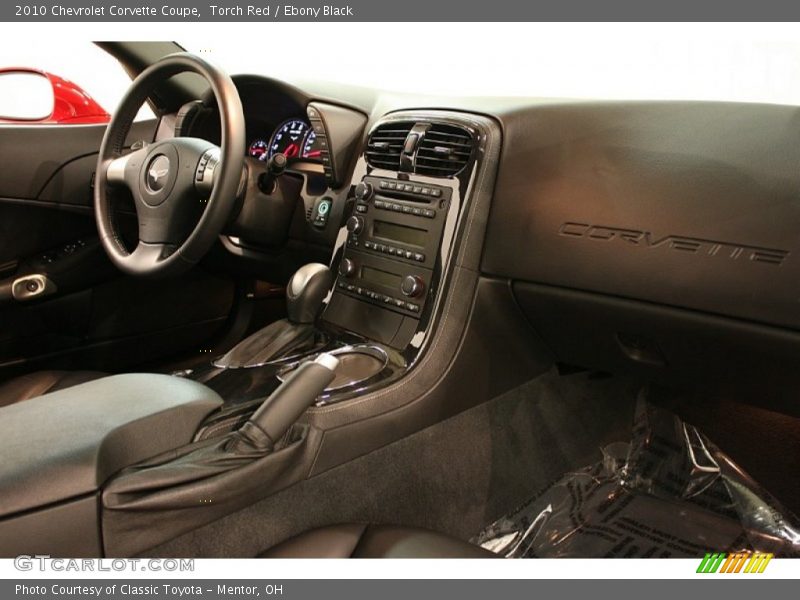 Dashboard of 2010 Corvette Coupe