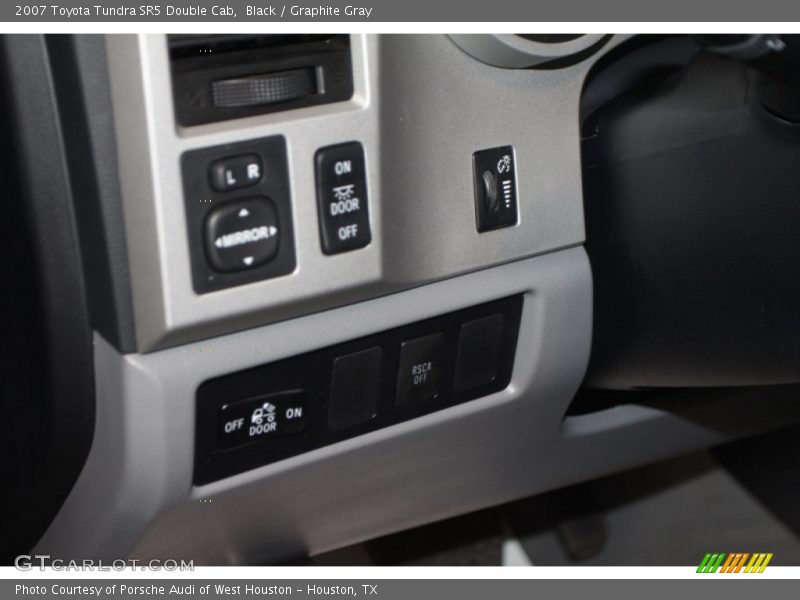 Black / Graphite Gray 2007 Toyota Tundra SR5 Double Cab