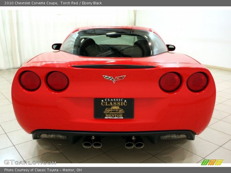 Torch Red / Ebony Black 2010 Chevrolet Corvette Coupe