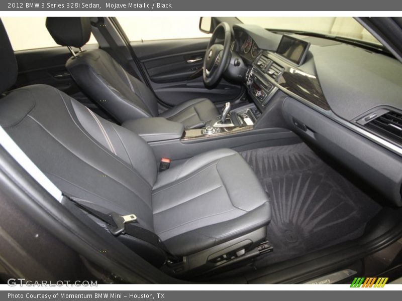 Mojave Metallic / Black 2012 BMW 3 Series 328i Sedan