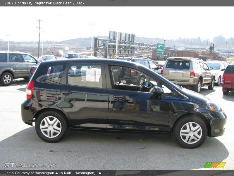 Nighthawk Black Pearl / Black 2007 Honda Fit