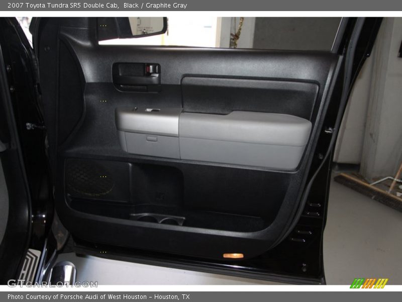 Black / Graphite Gray 2007 Toyota Tundra SR5 Double Cab
