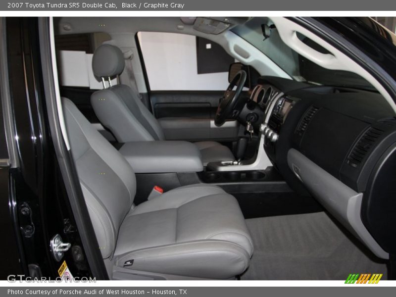 Black / Graphite Gray 2007 Toyota Tundra SR5 Double Cab