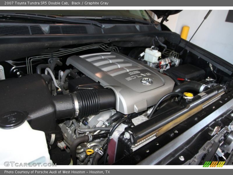 Black / Graphite Gray 2007 Toyota Tundra SR5 Double Cab