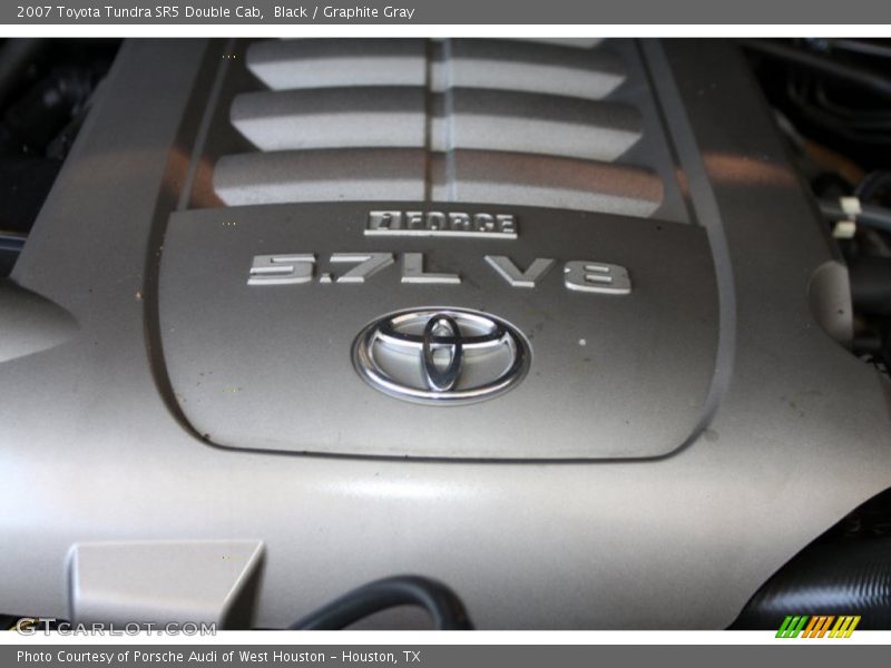Black / Graphite Gray 2007 Toyota Tundra SR5 Double Cab