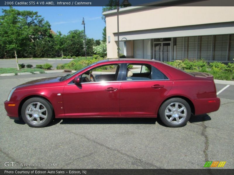 Infrared / Cashmere 2006 Cadillac STS 4 V8 AWD
