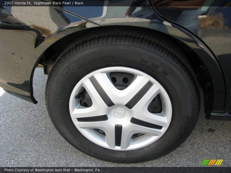 Nighthawk Black Pearl / Black 2007 Honda Fit